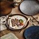日式 創意陶瓷西餐盤 居家餐廚擺設 質感裝飾  條紋淺盤系列 | 第一張展示圖