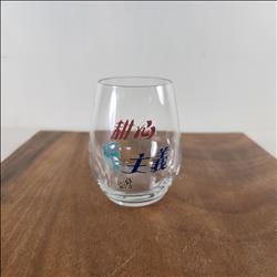 釉燒彩色玻璃杯 洛克杯-345ml 可客製印刷圖案LOGO 起訂量100pcs起 | 展示圖