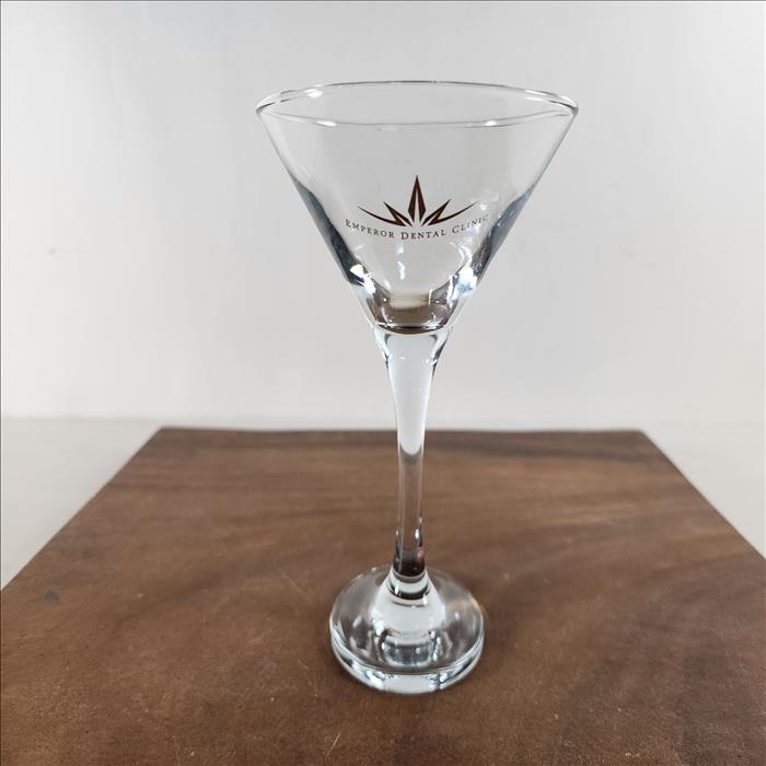 玻璃杯印刷 釉燒彩色 細緻索菲亞雞尾酒杯175ml 可印刷圖案Logo 圖案耐洗不掉 少量可做 | 第一張展示圖