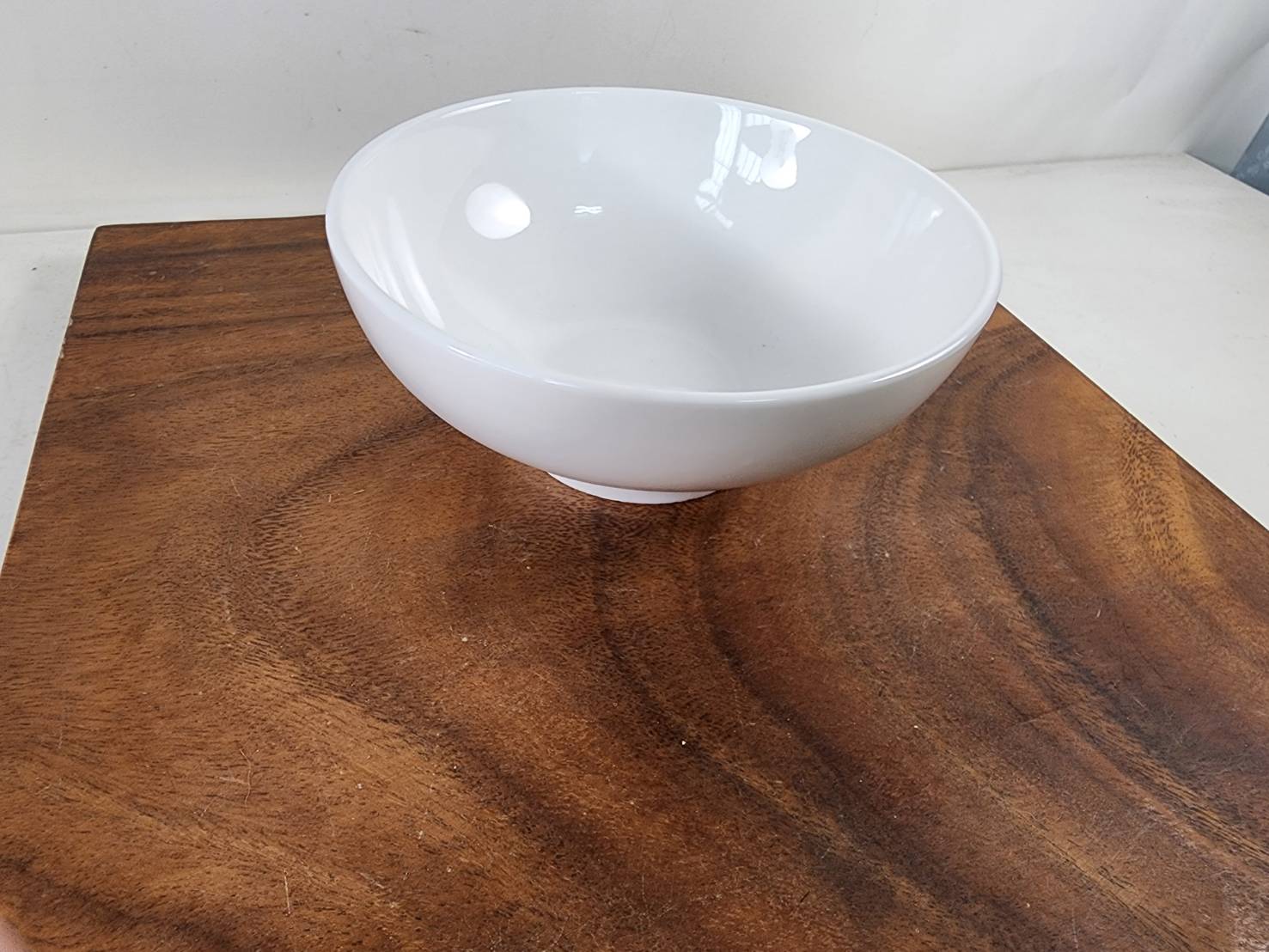 7吋純白麵碗 黑線湯碗 湯品碗 可以客製釉上燒製圖樣另洽客服 | 第二張展示圖