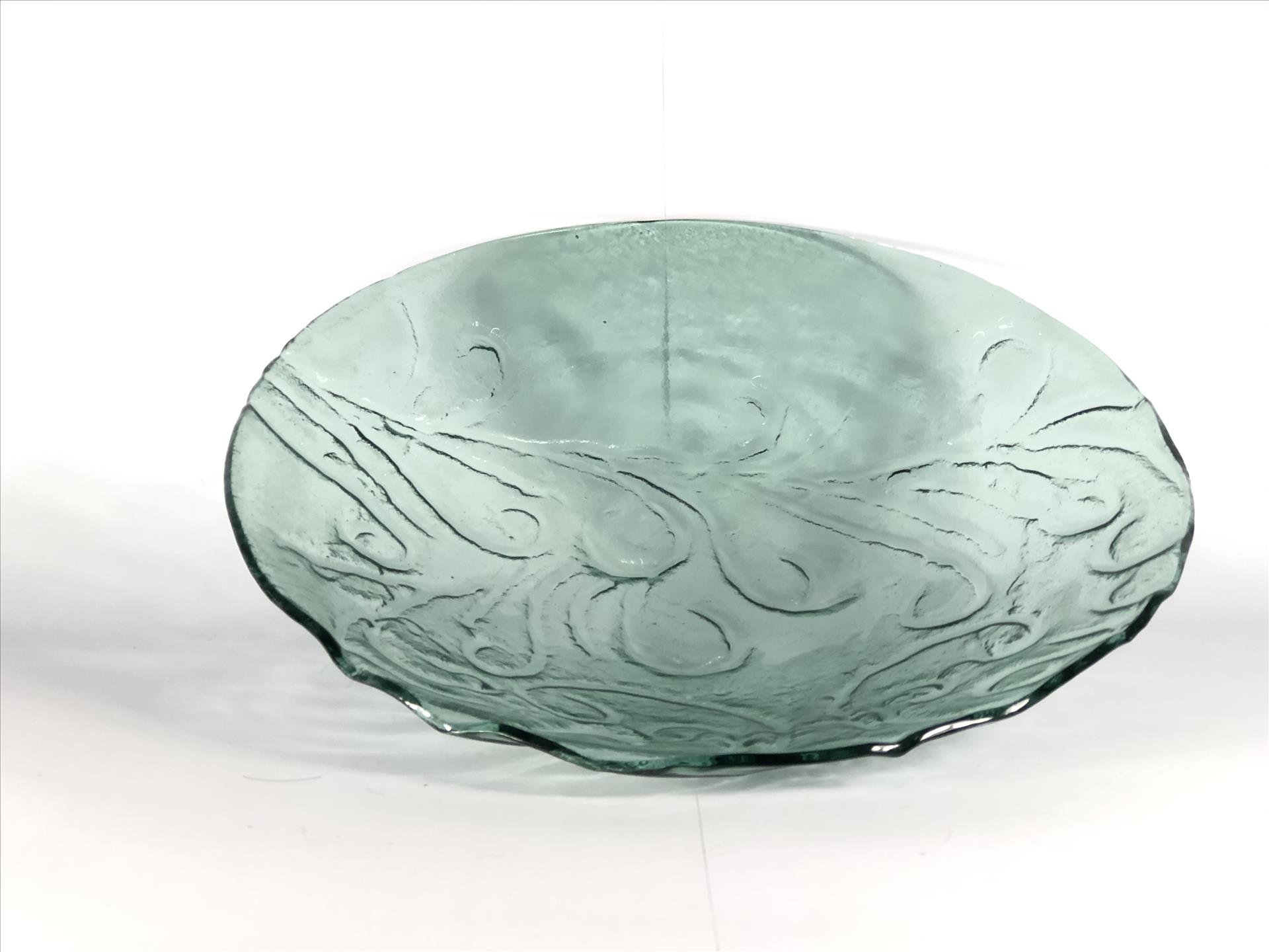 窯燒玻璃盤/圓型深缽【絢麗】 | 第三張展示圖