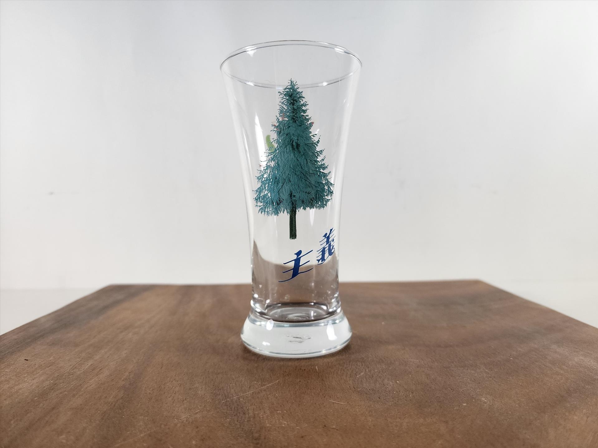 釉燒玻璃杯 美式啤酒杯-300ml 可客製印刷圖案LOGO | 第四張展示圖