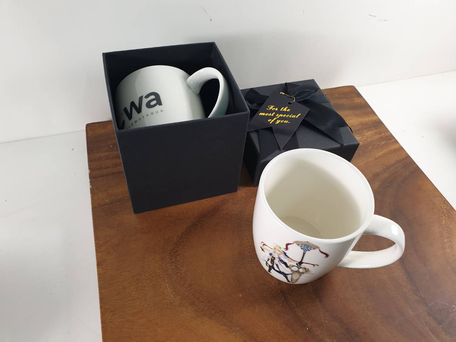 1號純白馬克杯禮盒350ml 附禮盒紙袋 可訂製LOGO燒花製作 釉上彩 非一般熱轉印刷 | 第六張展示圖
