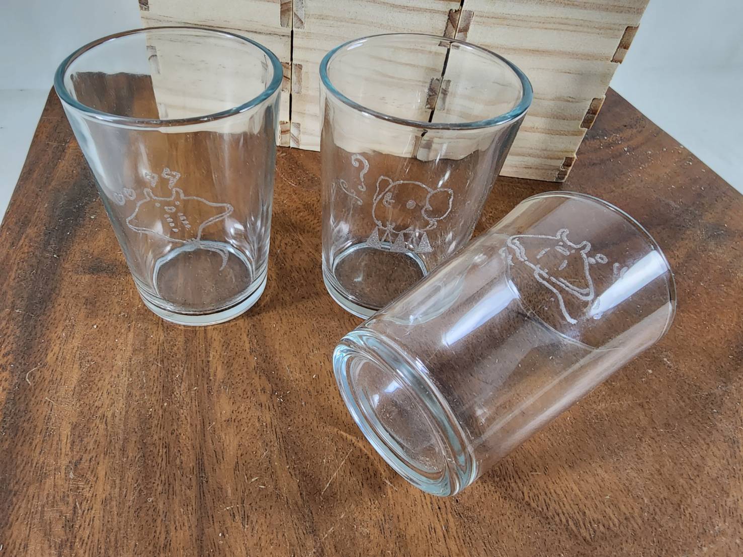 玻璃杯雕刻 150啤酒杯 水杯 茶杯 150ml 可刻名字 LOGO | 第六張展示圖