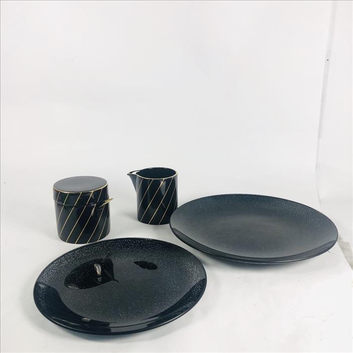 砂金玻璃方盤、圓盤 | 展示圖
