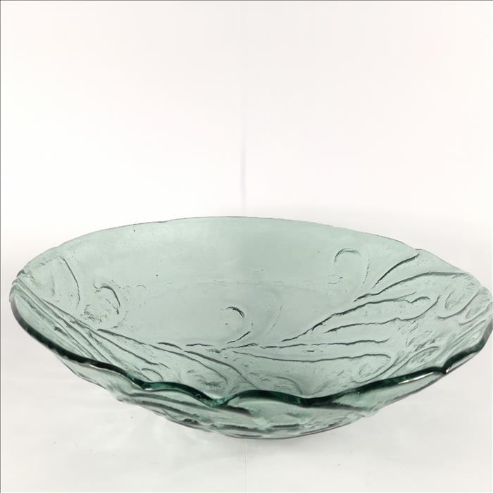 窯燒玻璃盤/圓型深缽【絢麗】 | 展示圖