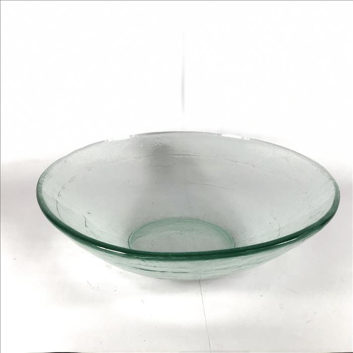 窯燒玻璃盤/圓型深缽【大波紋】 | 展示圖