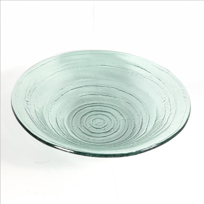 窯燒玻璃盤/圓型深缽【波紋】 | 展示圖