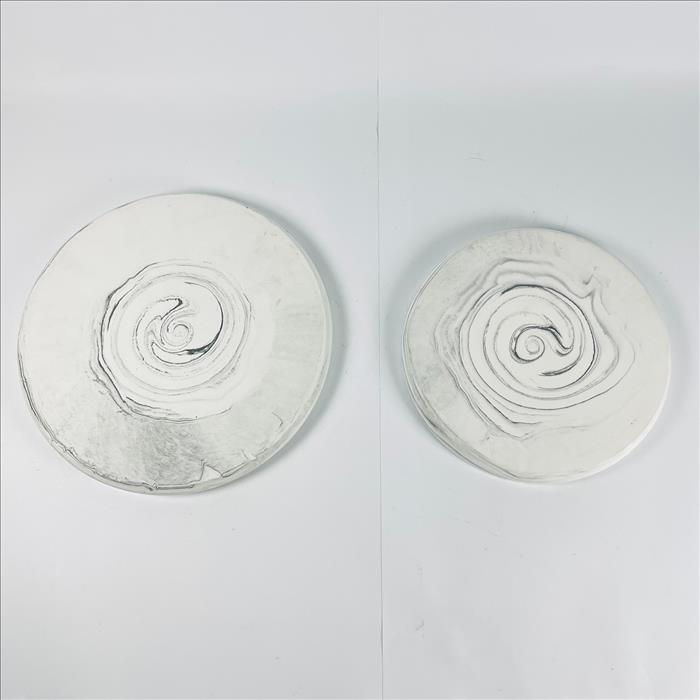 水墨陶瓷平盤/創意陶瓷西餐盤 居家餐廚擺設 質感裝飾/(10吋、8吋) | 展示圖