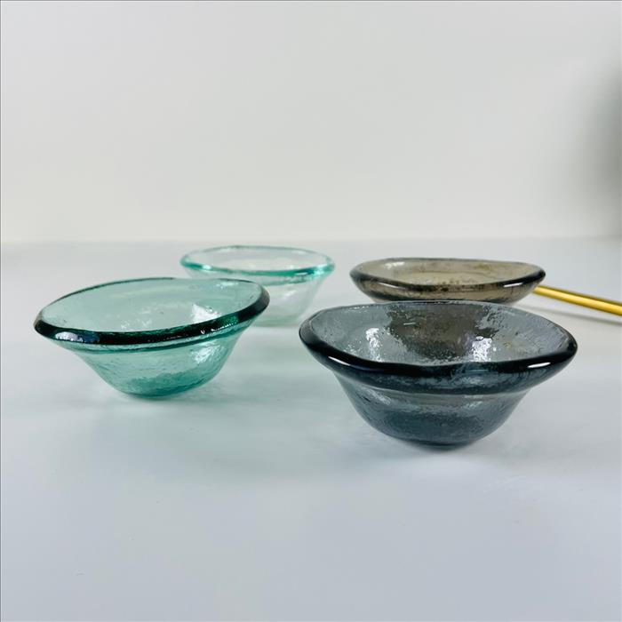 玻璃圓形醬料碟 醬油碟 （四色） | 展示圖