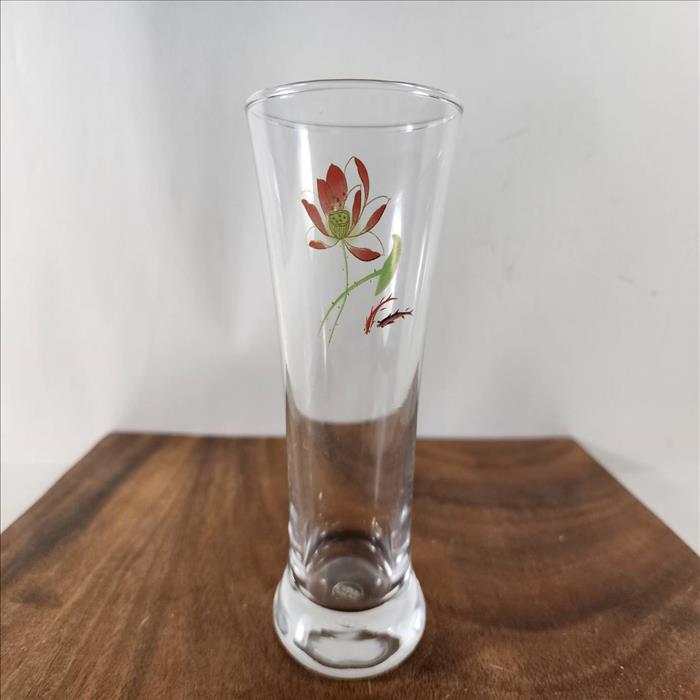 釉燒玻璃杯 美式啤酒杯-300ml 可客製印刷圖案LOGO | 展示圖