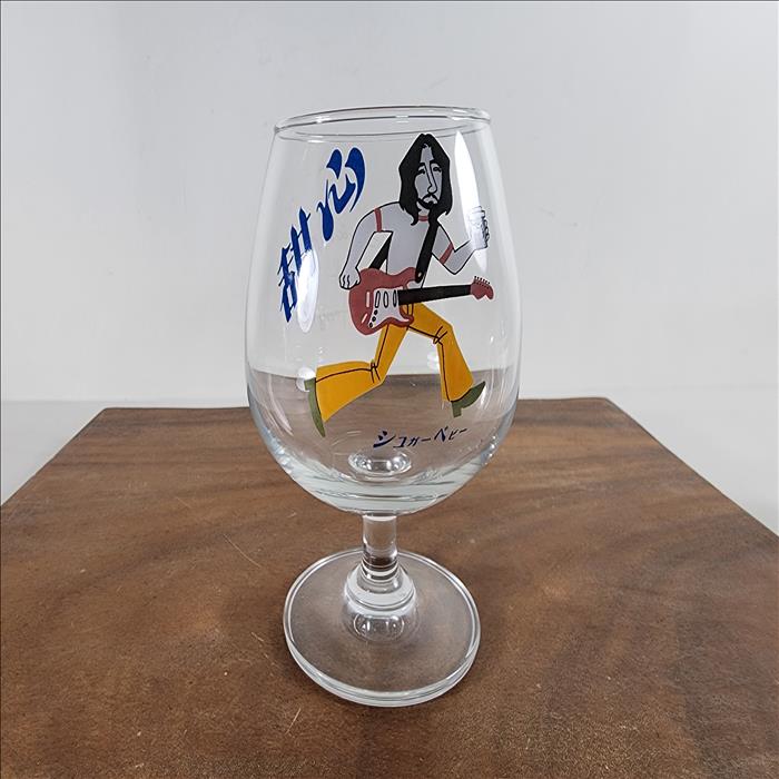 玻璃杯印刷 釉燒彩色 大白蘭地杯12oz-340ml 可客製印刷圖案Logo 圖案耐洗不掉 | 展示圖