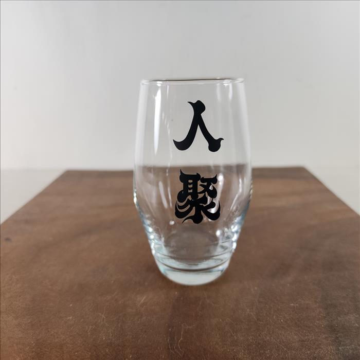 玻璃杯印刷 釉燒彩色 細緻冷飲杯370&495ml 可印刷圖案Logo 圖案耐洗不掉 少量可做 | 展示圖