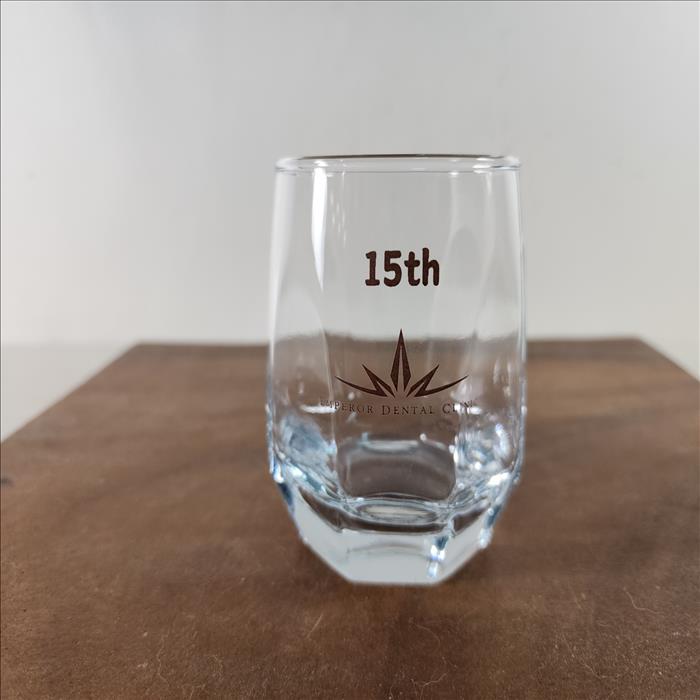 玻璃杯印刷 釉燒彩色 細緻里加威杯-215&310ml 可印刷圖案Logo 圖案耐洗不掉 少量可做 | 展示圖