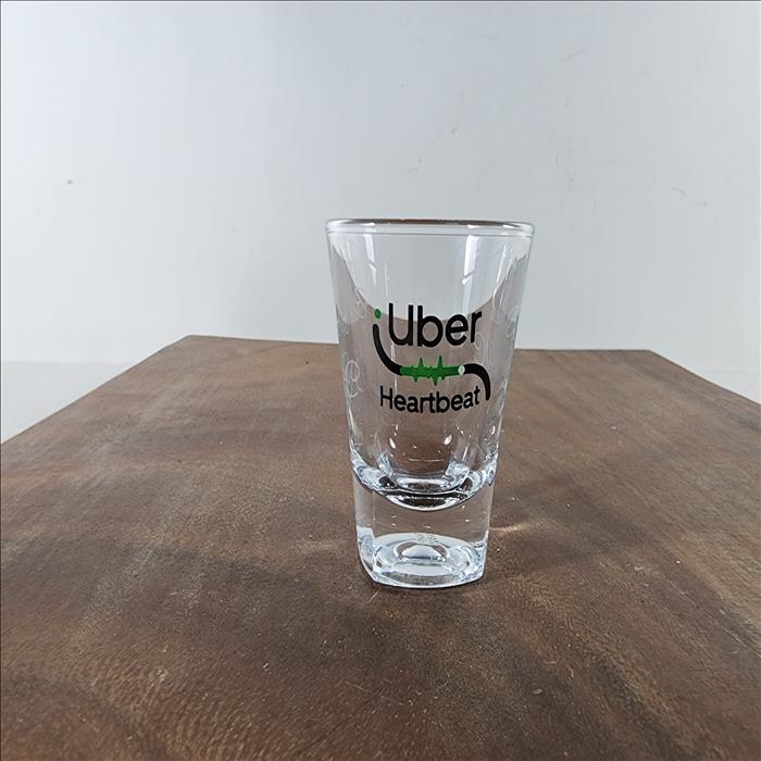 玻璃杯印刷 釉燒彩色 SOLO烈酒杯-60ml 可印刷圖案Logo 圖案耐洗不掉 少量可做