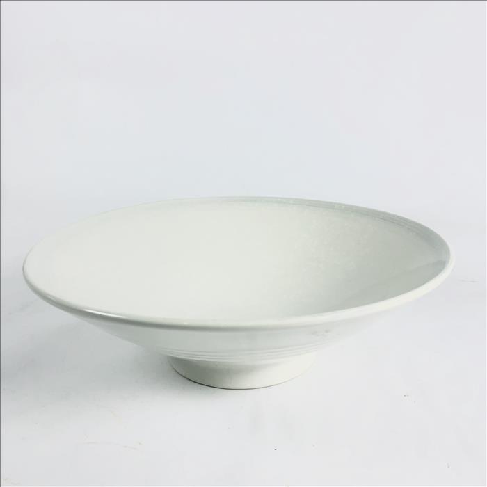 9.5吋 雪白雪花紋日式拉麵碗 可釉上彩印刷圖案LOGO | 展示圖
